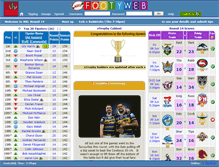 Tablet Screenshot of footyweb.net